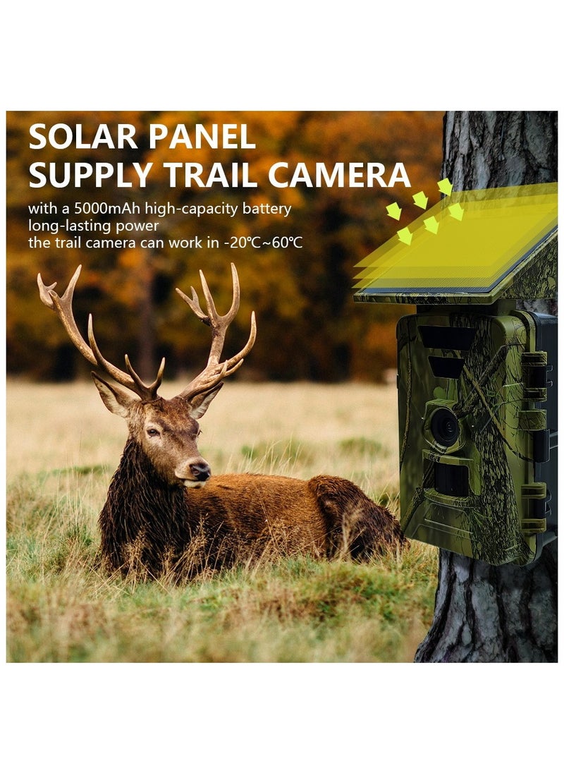 New Solar powered Infrared Camera with Built in Rechargeable Battery