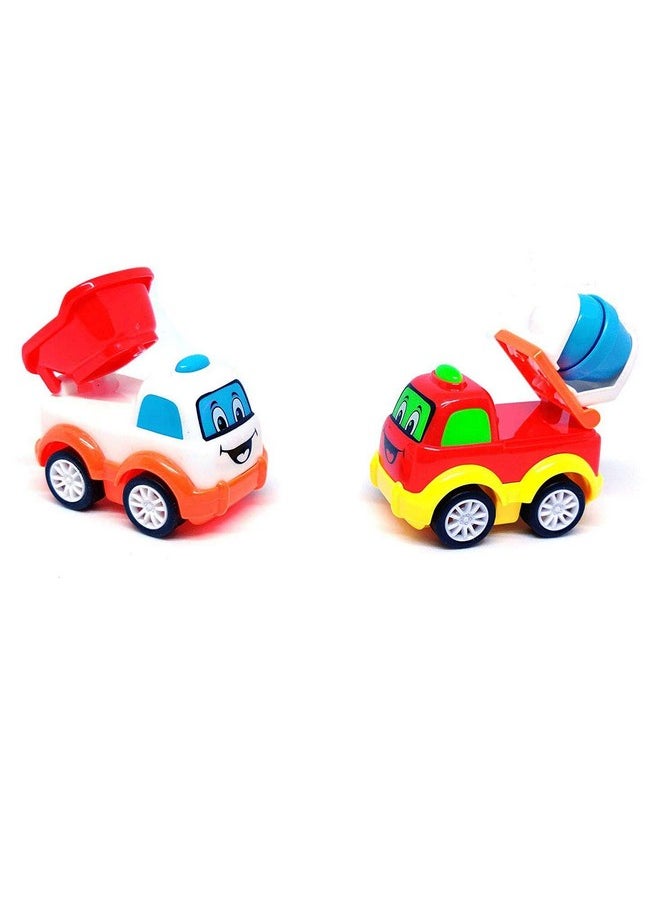 KITI KITS® Friction Push Back Cars Pack of 7 pcs for Kids