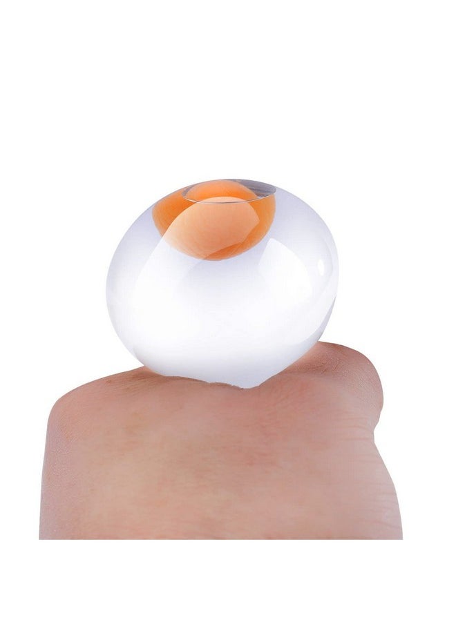 INAAYA Splat Egg Squishy Balls Soft Egg Ball Toy Squishy Toys for Hand Exercise for Stress Relief Toy for Kids and Adults Set of 4