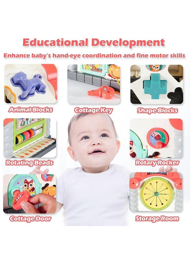Magicwand® Musical Learning House for Toddlers with Lights & Sound【3 Yrs & Up】【Pack of 1】【Multi-Colored】