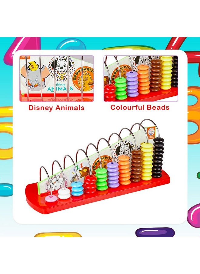 Ratna's Animal Learning Abacus for Counting Addition Subtraction | Math's Learning Early Educational Kit Toy for Kids 3+ Years