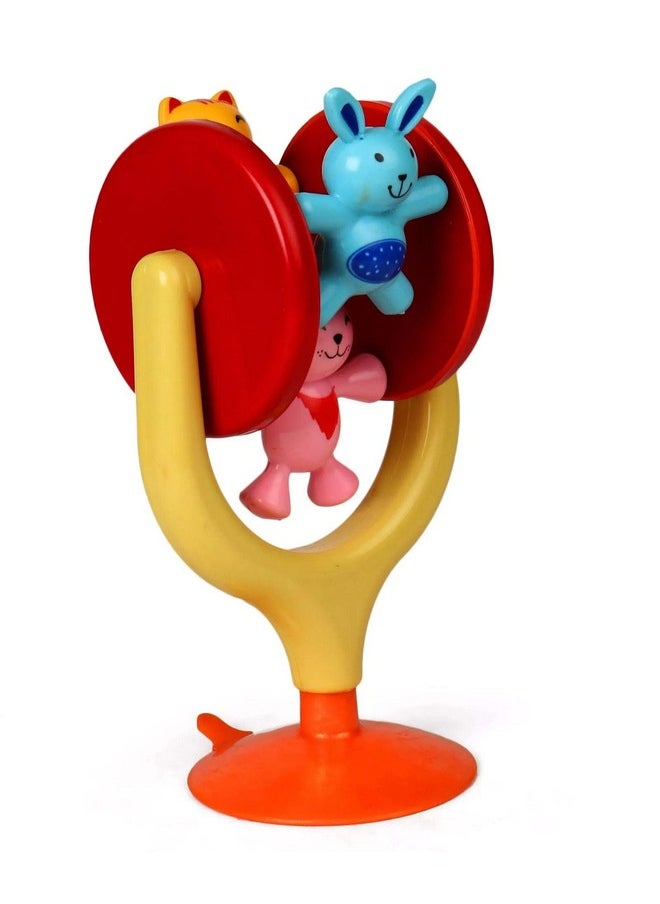 RATNA'S Bunny GO Round Spinning Toy for Kids.(A Perfect Merry GO Round SPINING Toy for Infants)Beautiful Colours.