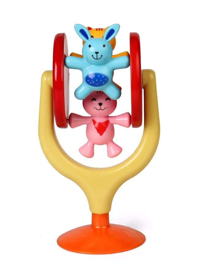 RATNA'S Bunny GO Round Spinning Toy for Kids.(A Perfect Merry GO Round SPINING Toy for Infants)Beautiful Colours.