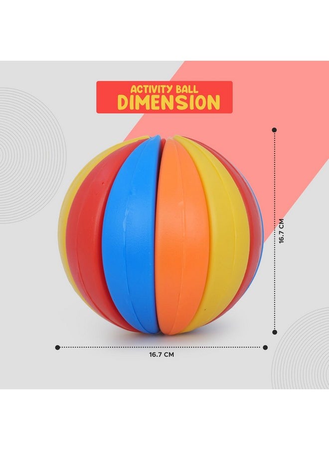 I Play Activity and Learning Ball for Toddlers, Learning Activity Toy Age Upto 3+ Years - Multicolor