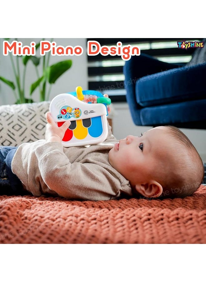 Toyshine My Magic Mini Piano Musical Pretend Play Tiny Rattle with Teething Toy for Baby 6-12 Months