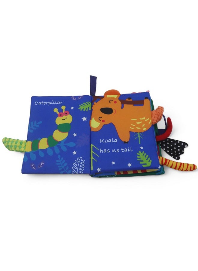 Kradyl Kroft Cloth Toy Books for Infants and Baby | Vibrant Colors and Textures | Educational and Entertainment Books for Little Babies (Rain Forest)