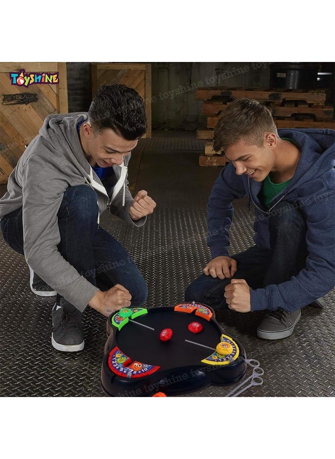 Toyshine Cool Top Fusion Battle Spinning Tops for Kids Boys and Girls Battling Top Stadium Blade Battle Set Toy for Boys and Girls, Family Fun Game