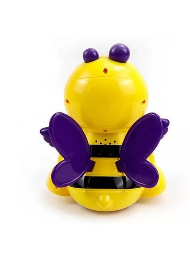 Amitasha Electric Crawling Bee for Baby Musical Crawling Honey Bee, Infant Toy Tummy Time, Toddle Toy for Kids, Christmas Gift, Birthday Gifts, Baby Toy, Sound & Light Toy for Boys & Girls