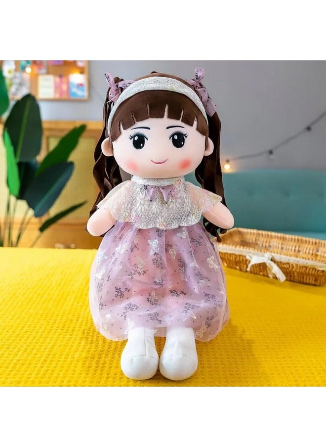 Soft Cute Bella Doll 50Cm - Polyfill Washable Cuddly Soft Plush Toy - Helps To Learn Role Play - 100% Safe For Kids