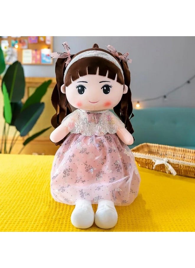 Soft Cute Bella Doll 50Cm - Polyfill Washable Cuddly Soft Plush Toy - Helps To Learn Role Play - 100% Safe For Kids