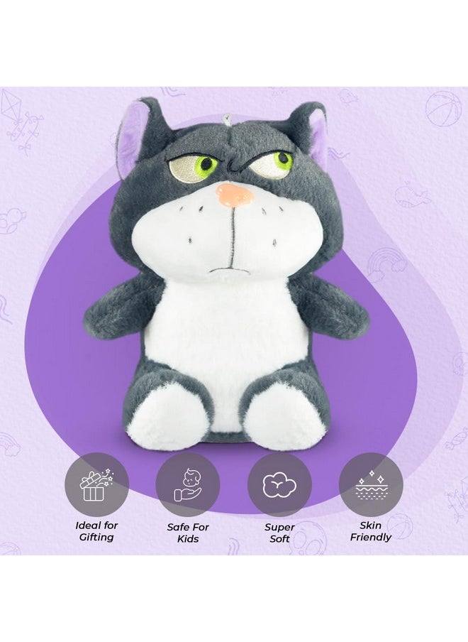 Ultra Ultra Black Cat Animal Soft Stuffed Plush Toy For Kids Baby Girls & Boys Birthday Theme Gifts Home Decoration