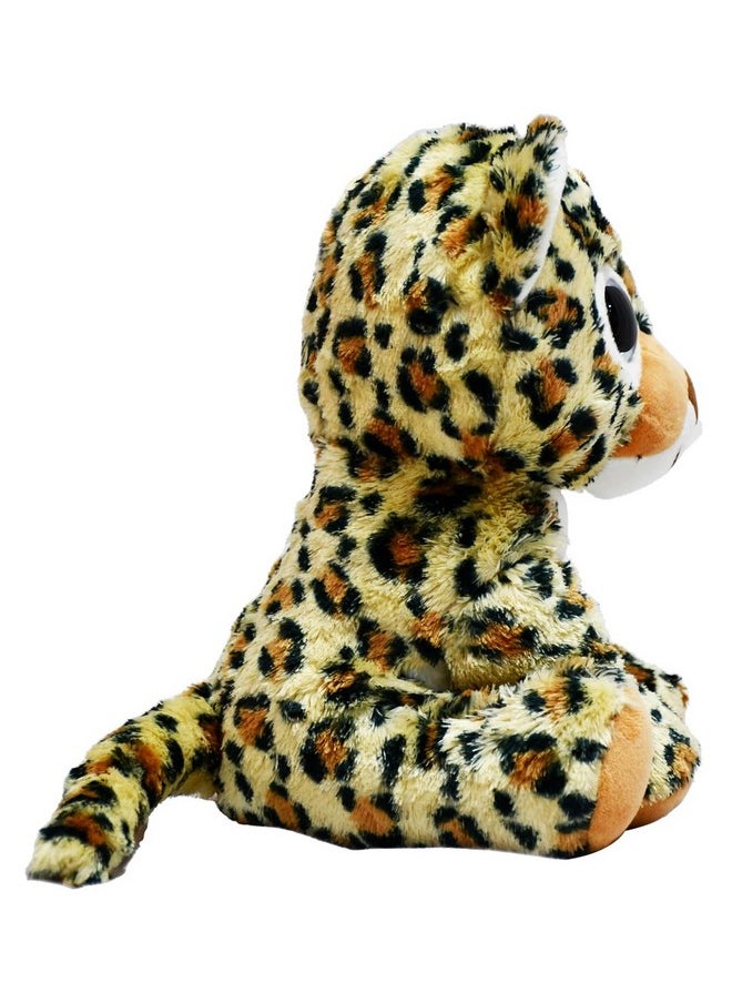 Mirada Cute Multicolor Leopard Soft Toy for Girls/Kids | Stuffed Plush Animal | - 25cm