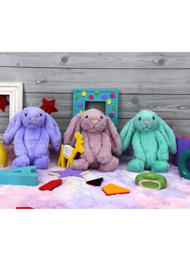 Mirada Cute Turquoise Bunny Soft Toy for Girls/Kids | Huggable Rabbit with Long Ears | Soft Stuffed Plush Animal |- 23cm