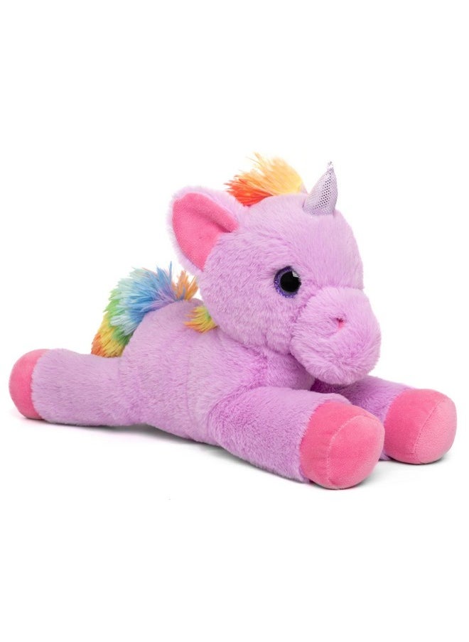 Mirada Floppy Unicorn Soft Toy - Purple | Magical Unicorn Gift for Girls/Kids | Soft and Huggable Unicorn Plush -45 cm