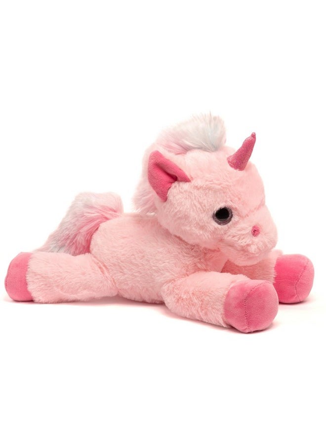 Mirada Unicorn Soft Toy Series | Awesome Gift for Girls/Kids | Floppy and Glittery with Sparkling Horn | Soft Stuffed Plush Animal | (Pink)