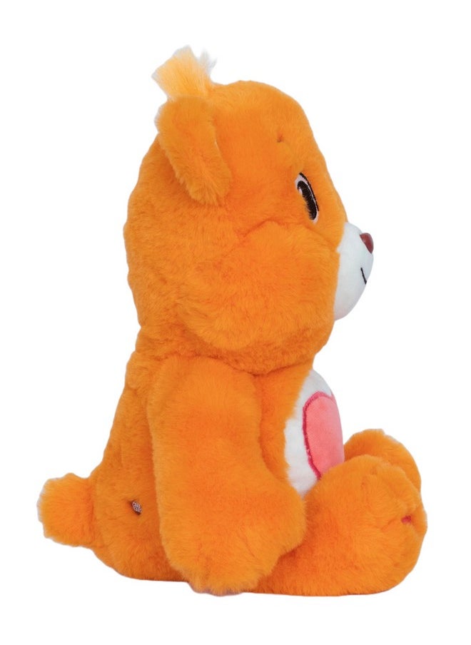 Mirada Care Bears Tenderheart Bear - Orange Plushie Perfect Stuffed Animal, Birthday Gift, Super Soft and Cuddly - Good for Girls and Boys, Collectors - 35cm