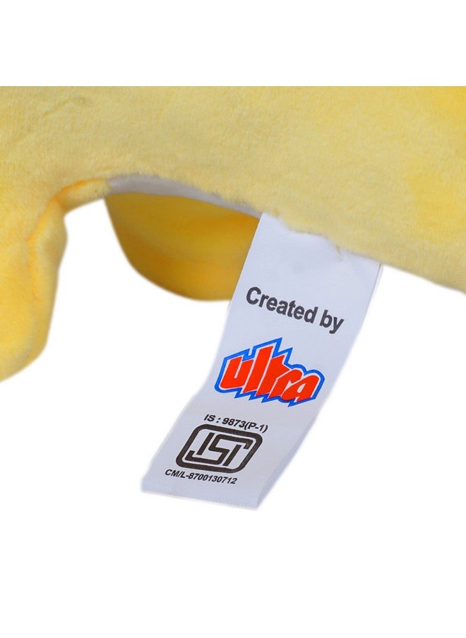 ERRECOM Dinosaur Stuffed Animal Cute Dinosaur 9 Inch Dinosaur Plush Toys Adorable Soft Dinosaur Toy for Kids Baby Birthday Party Favors Yellow