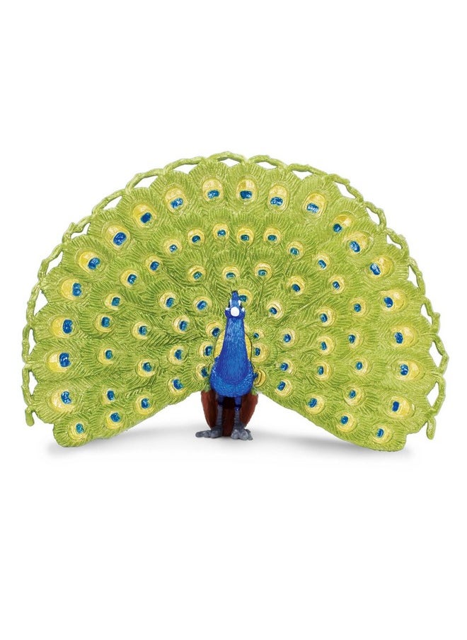 Tickles Beautiful Peacock Bird Soft Stuffed Plush Toy for Kids Boys & Girls Birthday Gift (Size: 30 cm; Color: Blue)