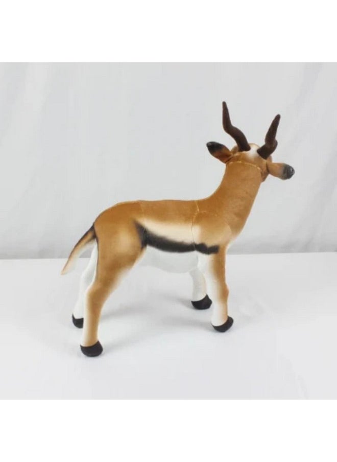 Tickles Deer Soft Stuffed Plush Animals Toy for Kids Birthday Gift (Size: 40 cm; Color: Brown)