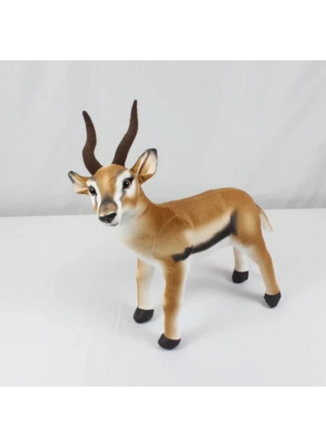 Tickles Deer Soft Stuffed Plush Animals Toy for Kids Birthday Gift (Size: 40 cm; Color: Brown)