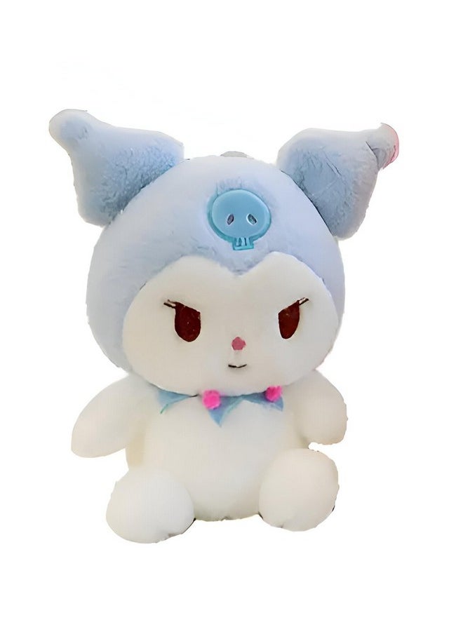 Tickles Cute Anime Cartoon Character Soft Stuffed Plush Animal Toy for Kids Boys & Girls Birthday Gifts (Color: Blue Size: 20 cm)