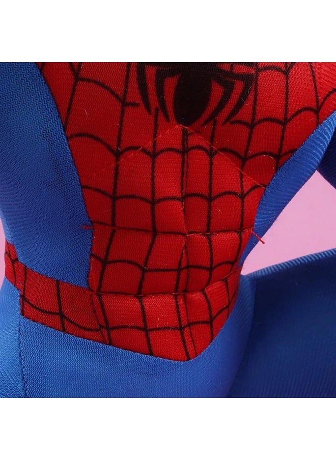 Tickles Kids Favourite Super Hero Soft Stuffed Plush Toy for Kids Boys & Girls (Color: Red & Blue Size: 30 cm)