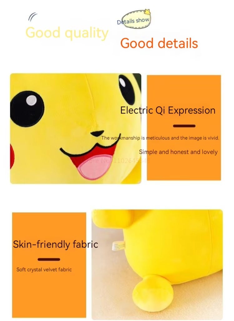 Pikachu Giant Plush, 24-inch - Adorable, Ultra-Soft, Life Size Plush Toy, Perfect for Playing & Displaying - Gotta Catch ‘Em All