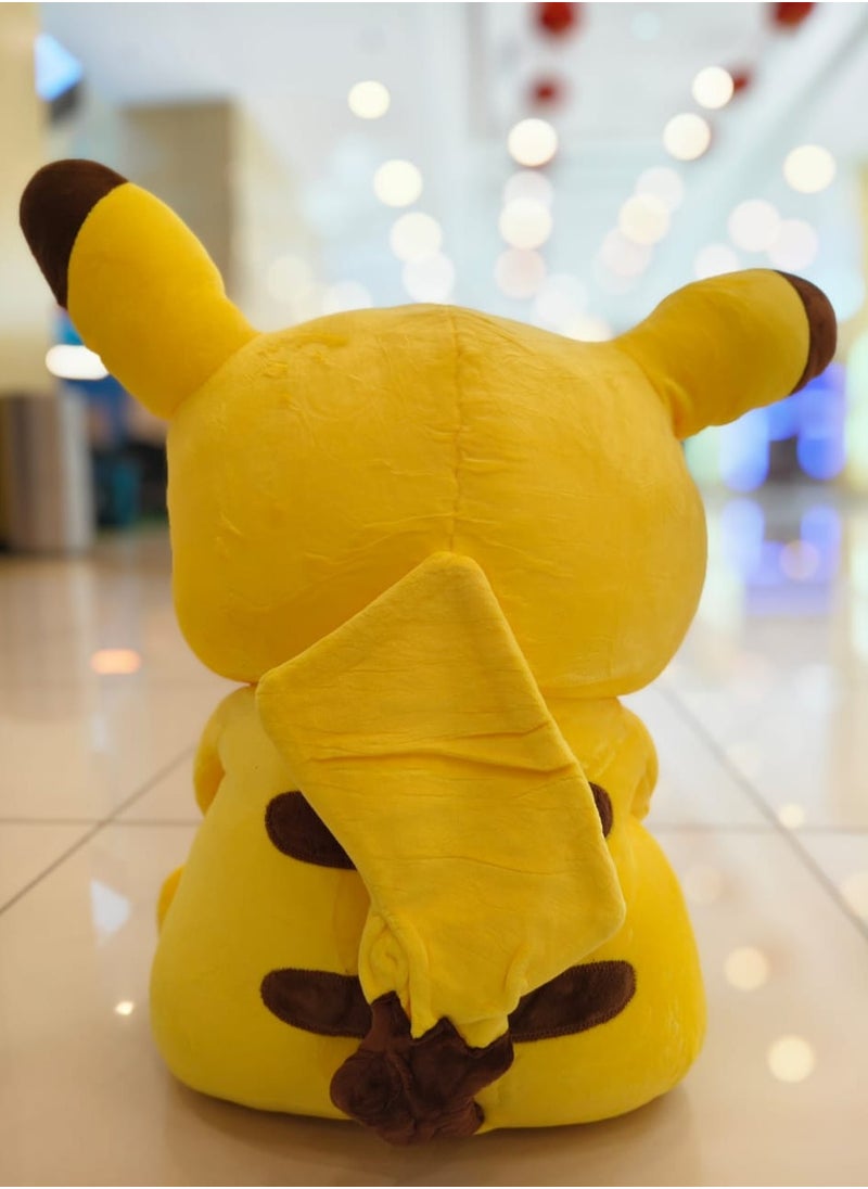 Pikachu Giant Plush, 24-inch - Adorable, Ultra-Soft, Life Size Plush Toy, Perfect for Playing & Displaying - Gotta Catch ‘Em All