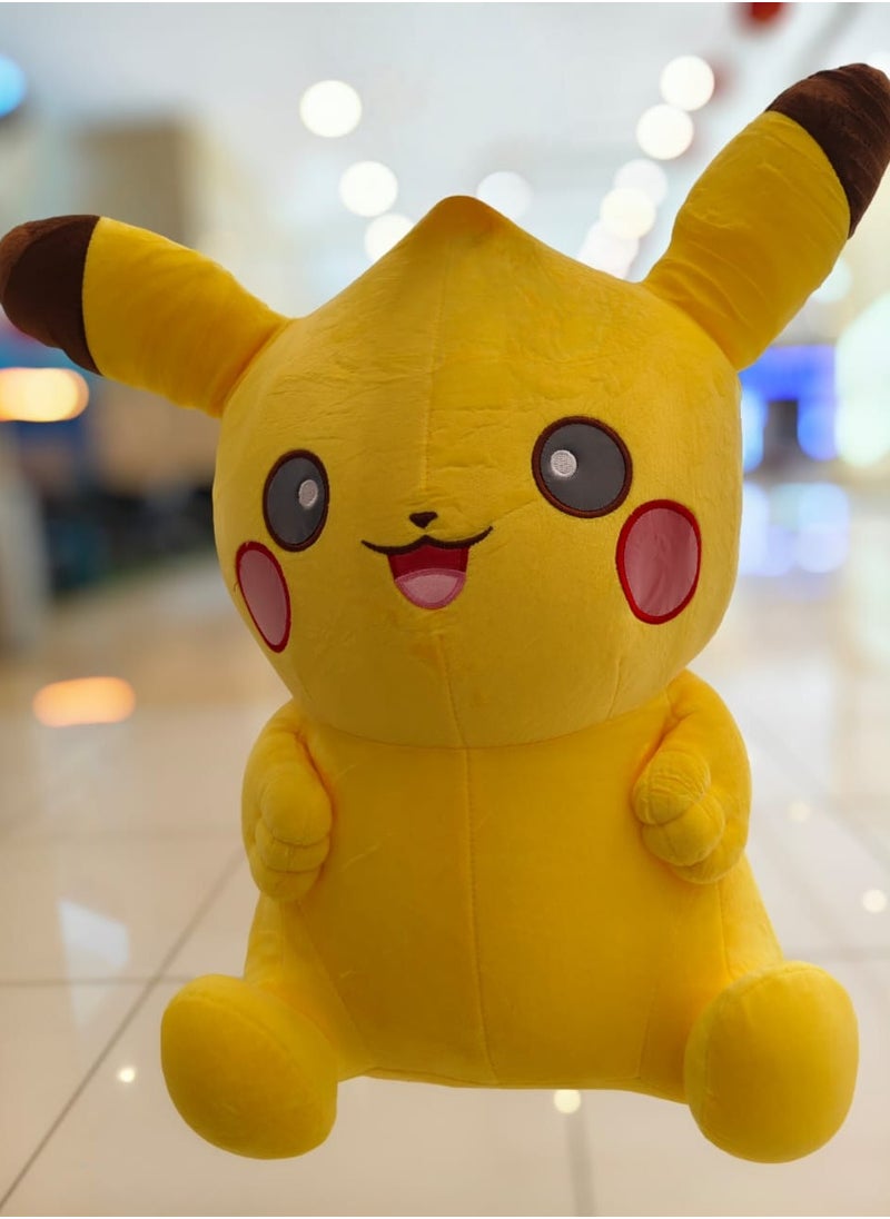 Pikachu Giant Plush, 24-inch - Adorable, Ultra-Soft, Life Size Plush Toy, Perfect for Playing & Displaying - Gotta Catch ‘Em All