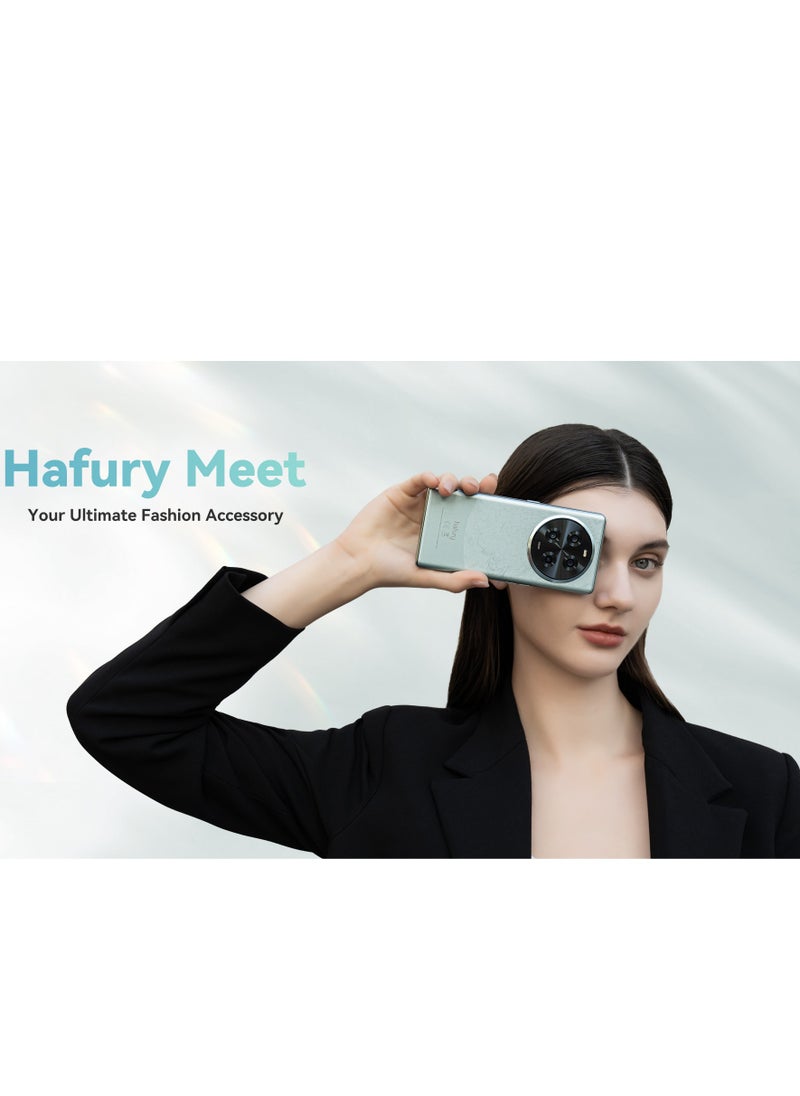 HAFURY Meet Smartphone 24GB + 256GB/1TB, Mobile Phone, Android 13 G99, 6.67 Inch AMOLED Display (120Hz), 100MP, 5100mAh, Simlock-Free Mobile Phone 4G Dual