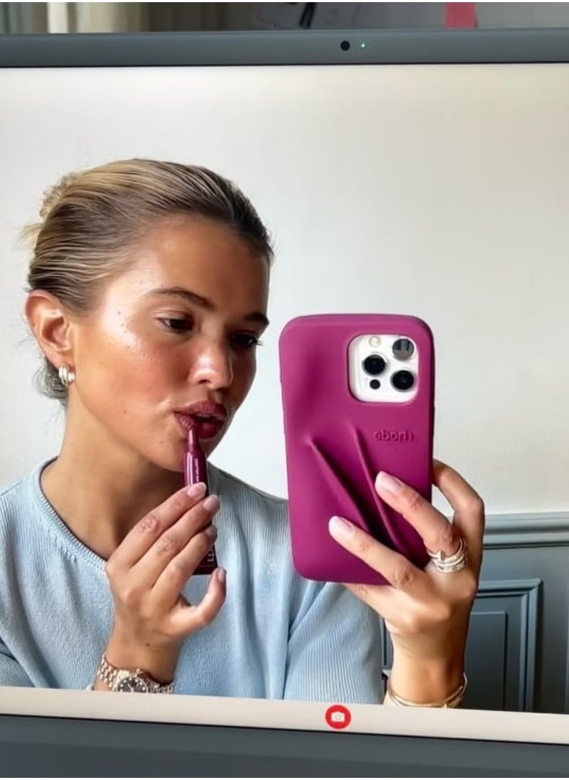 Peptide Lip Tint (Raspberry Jelly) + Summer Lip Case Case (Raspberry Jelly) - Limited Edition Suitable for all Apple iPhone models case