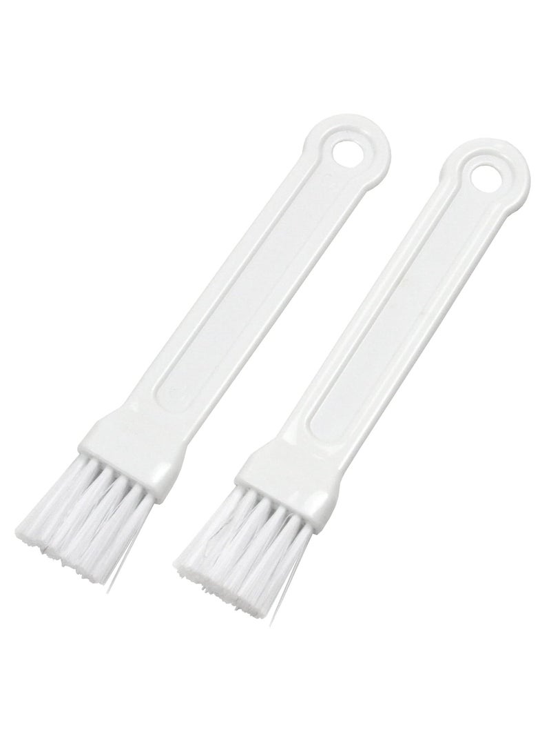 Chef Craft Select Plastic Mini Pastry Brush, 7 inches in length 1 inch width 2 piece set, White