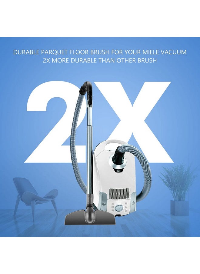 KEEPOW Parquet Twister Floor Brush SBB 300-3 for Miele Vacuum Cleaner, Vacuum Attachments Replacement for Miele