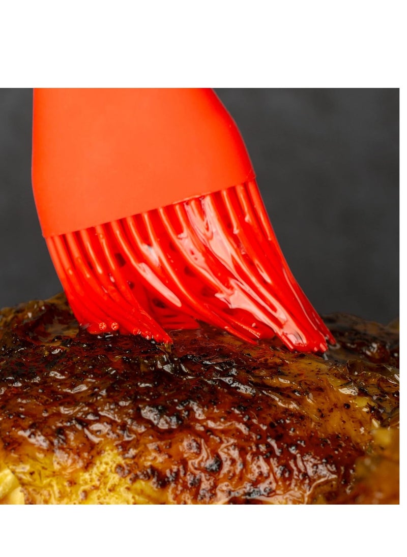 GIR: Get It Right Premium Silicone Basting Brush, Grill, Red