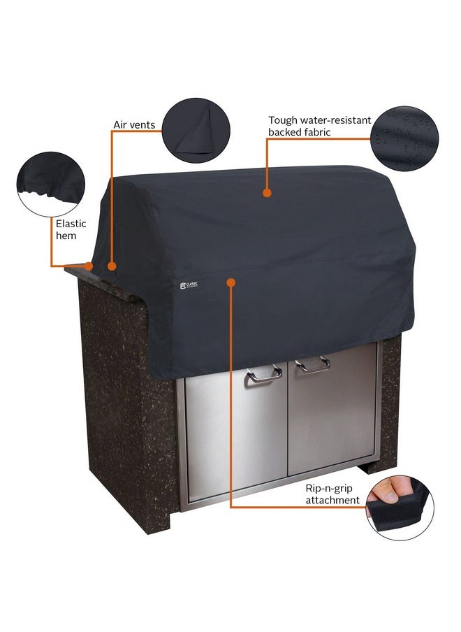 Classic Accessories Water-Resistant 32 Inch Built-In BBQ Grill Top Cover, Grill Cover, Grill Cover for Outdoor Grill, BBQ Cover