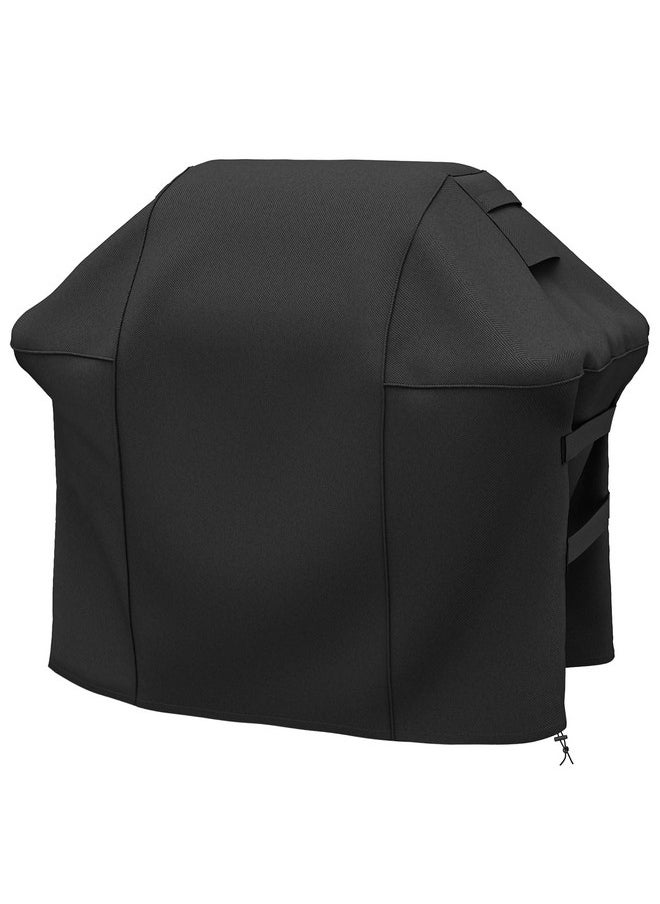 Grill Cover for Weber Spirit II 200 Series, Double Straps and Built-in Vents, Heavy Duty & Waterproof, Fits Grill Up to 48 Inch Wide, Black