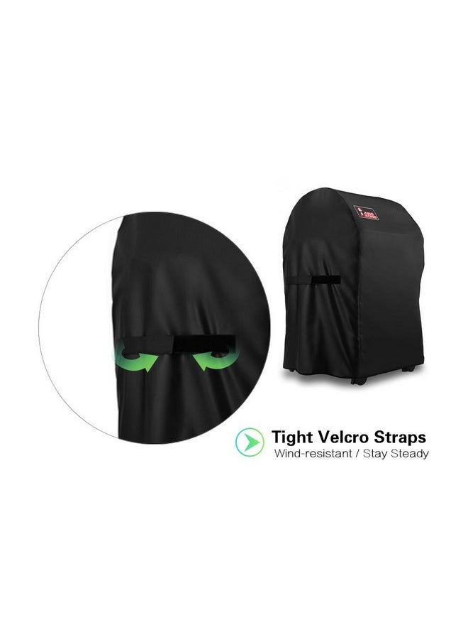 Kingkong 7105 Premium Cover for Weber 210 Series Gas Grills with Both Collapsed (Not Fit for Spirit II E-210), Black