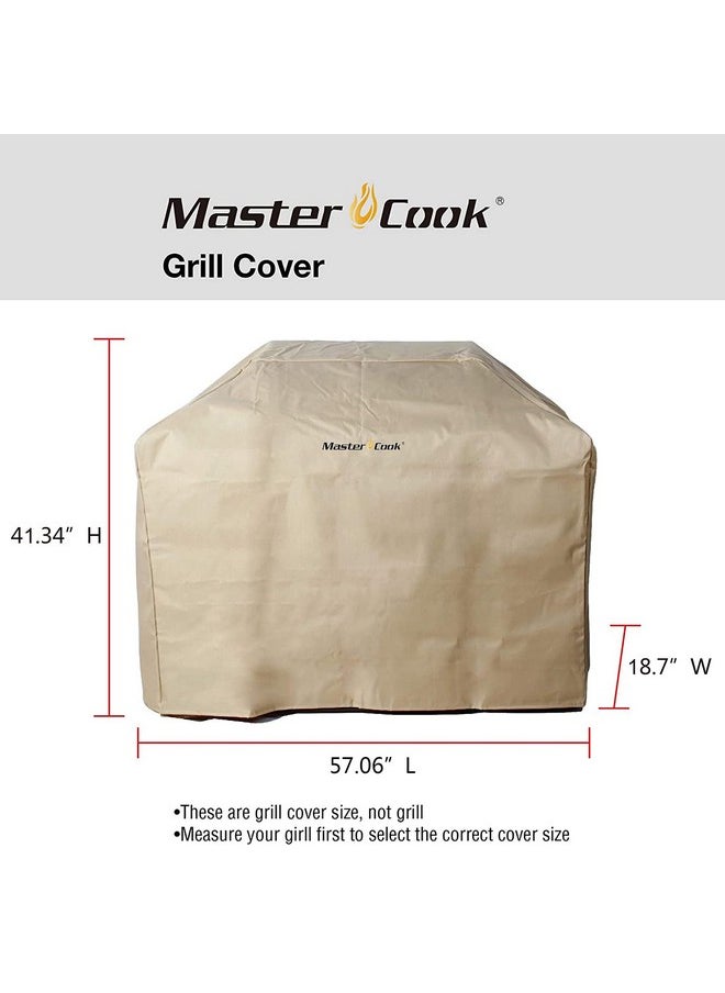 MASTER COOK BBQ Grill Cover 4 Burners Gas Grill Rain Waterproof Cover