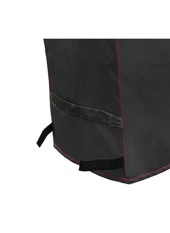 GHP Group Dyna-Glo DG1235GSC Premium Wide Body Vertical Smoker Grill Cover, Black