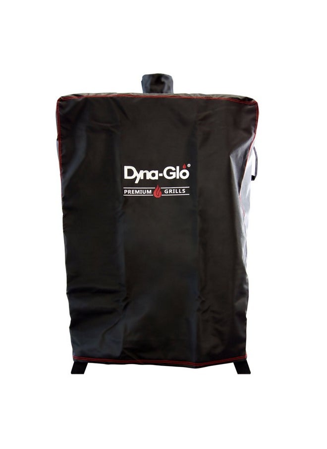 GHP Group Dyna-Glo DG1235GSC Premium Wide Body Vertical Smoker Grill Cover, Black