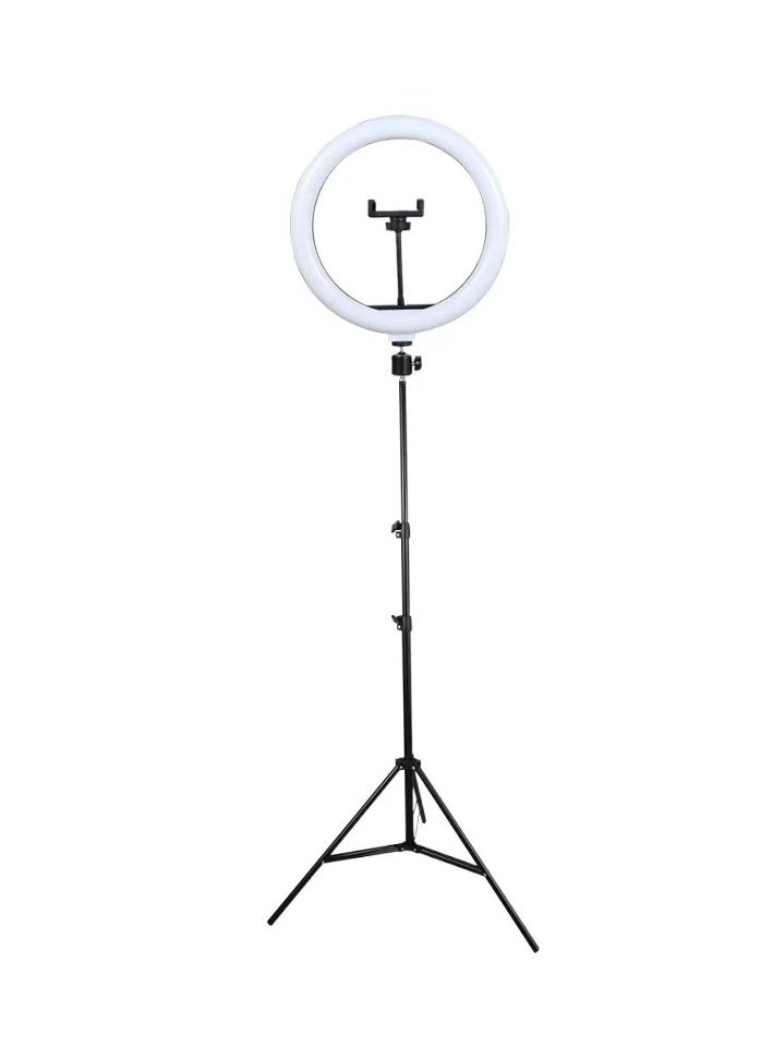 Ring Light with Extendable Tripod Stand & Phone Holders