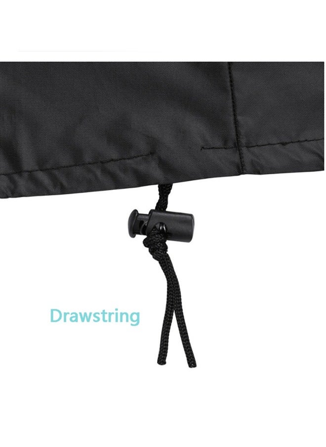 Premium Lawn Mower Cover with Drawstring Heavy Duty 600D Marine Grade Fabric. Universal Fit Push Mower Cover. Protects Against Water, UV, Dust, Dirt, Wind for Outdoor Protection. Lawn Mower Accessories