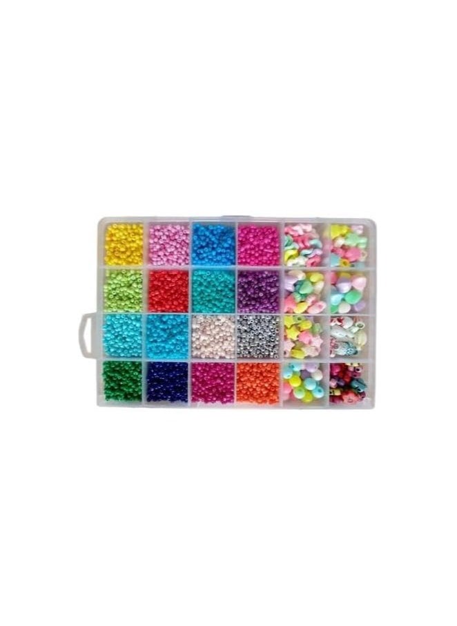 Beads Craft Kit Seed Beads For Jewelry Bracelet Making