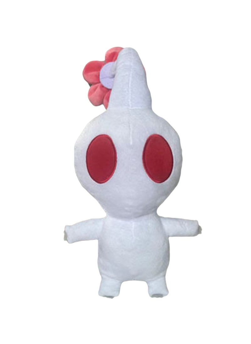 36cm Pikmin White Plush Toy Plush Ice Pikmin All Star Doll Cartoon Children Plush Doll Suitable For Boys Girls Gift