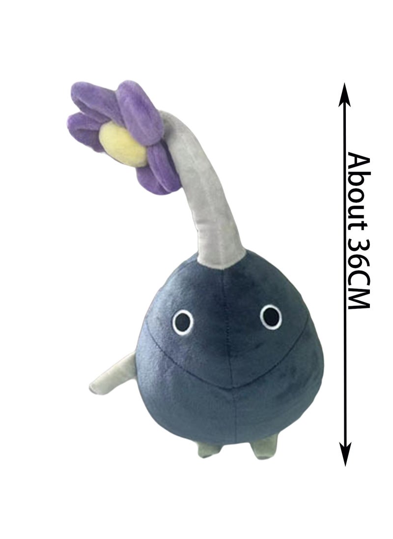 36cm Pikmin Dark Blue Plush Toy Plush Ice Pikmin All Star Doll Cartoon Children Plush Doll Suitable For Boys Girls Gift