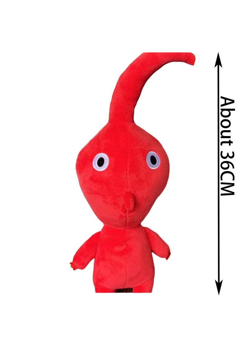 36cm Pikmin Red Plush Toy Plush Ice Pikmin All Star Doll Cartoon Children Plush Doll Suitable For Boys Girls Gift