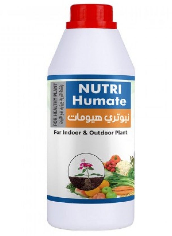 NUTRI HUMATE Liquid Organic Fertilizer Humic Acid Enriched with Nutrients 1Liter