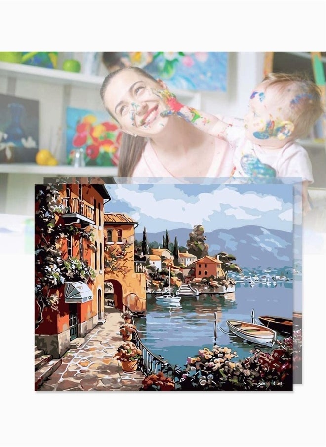 Painting By Numbers Home Decoration For Living Room, Diy Digital Canvas Oil Painting 40X50Cm