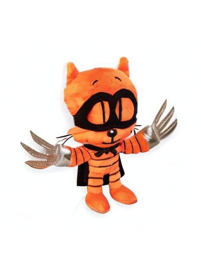 MerryMakers Dog Man's Cat Kid, 6.5-Inch, Based on Dav Pilkey's bestselling Dog Man Series, Orange