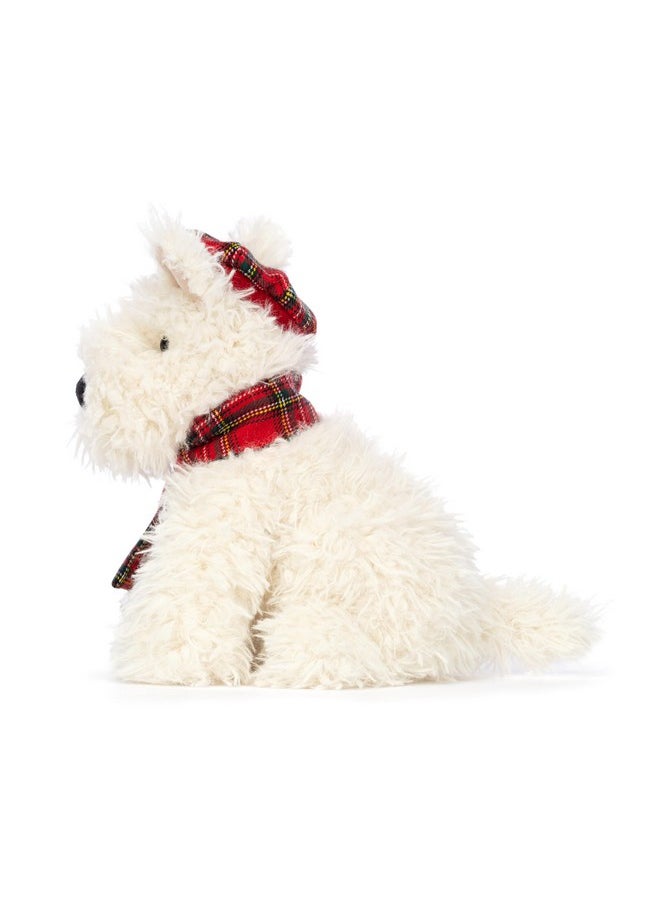 Winter Warmer Munro Scottie Dog Stuffed Animal, 8 Inches | Dogs & Puppies Plush Toy | Classic Children'S Gift | Christmas